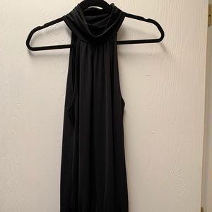 Sleek black tunic/dress